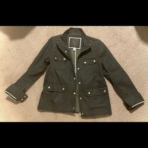 J Crew army green jacket